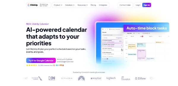 AI Calendar ClickUp - Screenshot