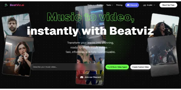 BeatViz AI - Screenshot