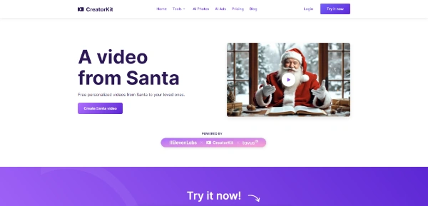 CreatorKit Santa - Screenshot