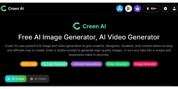 Creen AI - Screenshot