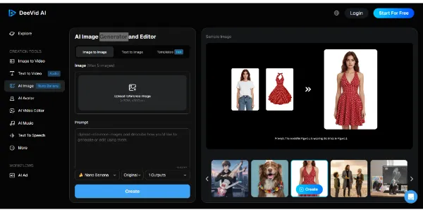 Deevid AI Image - Screenshot