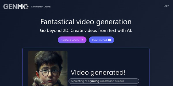 Genmo AI - Screenshot