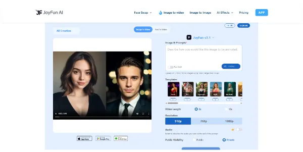 JoyFun AI - Screenshot