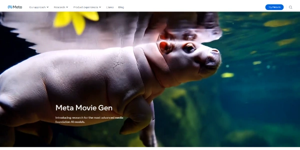 Meta Movie Gen - Screenshot