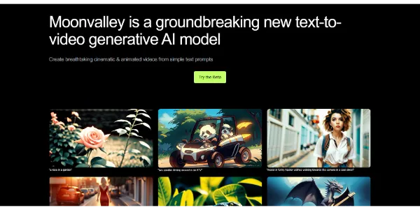 Moonvalley AI - Screenshot