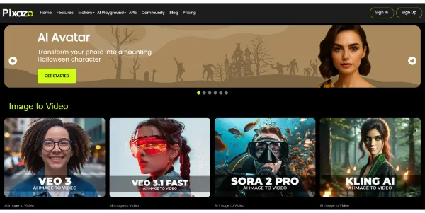 Pixazo - Screenshot