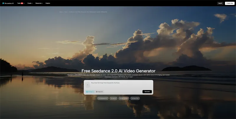 Seedance 2.0 - Screenshot