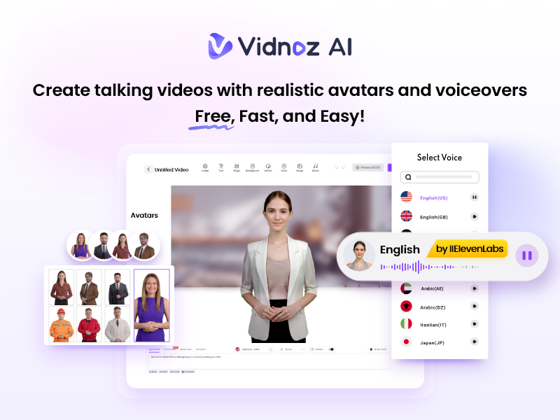 Vidnoz AI - Screenshot