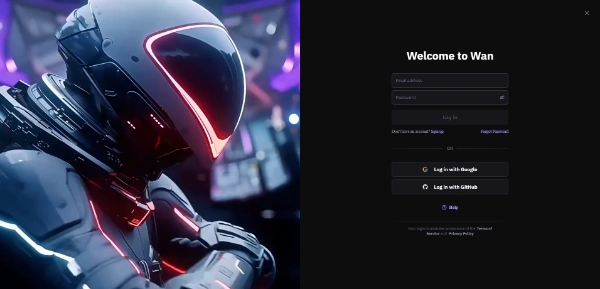 Wan2.5 - Screenshot