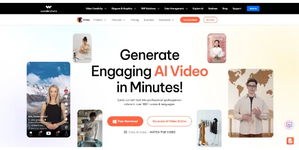 Wondershare Virbo - Screenshot